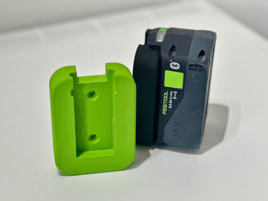Akkuhalterung für Festool 18V | Wandhalterung | Wandhalter | Befestigung | Wall mount | Battery Mount