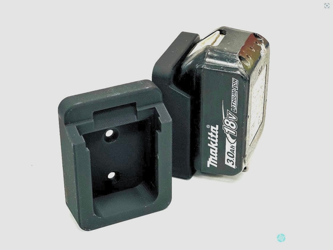 Akkuhalter für MAKITA | 18V | 14,4V | Wandhalterung | Wandhalter | Befestigung | Wall Mount | Battery Mount | Battery Holder