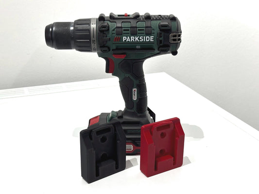Akkuhalterung für Parkside 20V | Wandhalterung | Wandhalter | Befestigung | wall mount | Lidl | X 20 V Team | PAP 20 | PARKSIDE