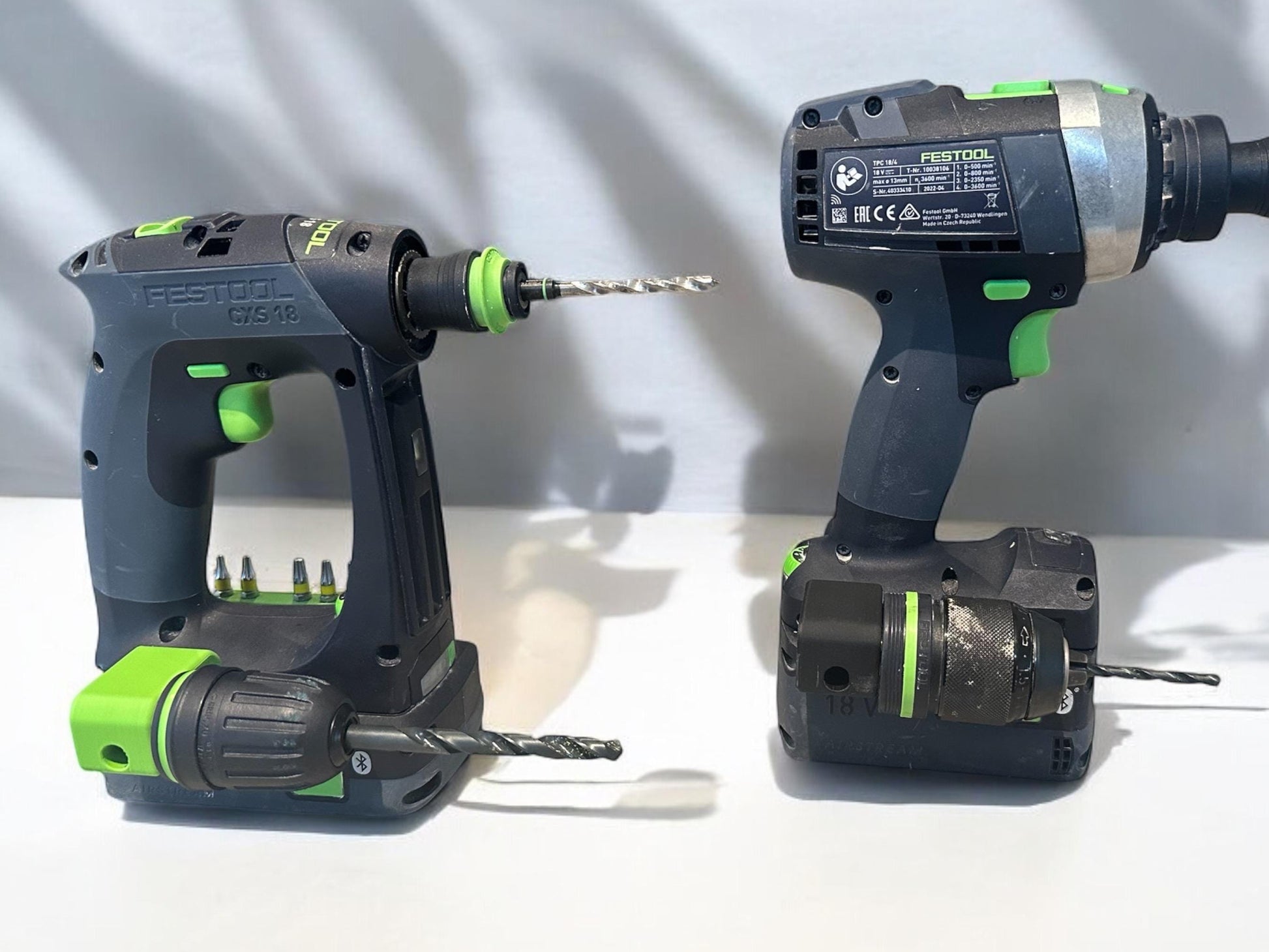 Bohrfutterhalterung für Festool Akkuschrauber | Schnellspannfutter | FastFix | TPC18/4 | CXS18| Halterung | 18V