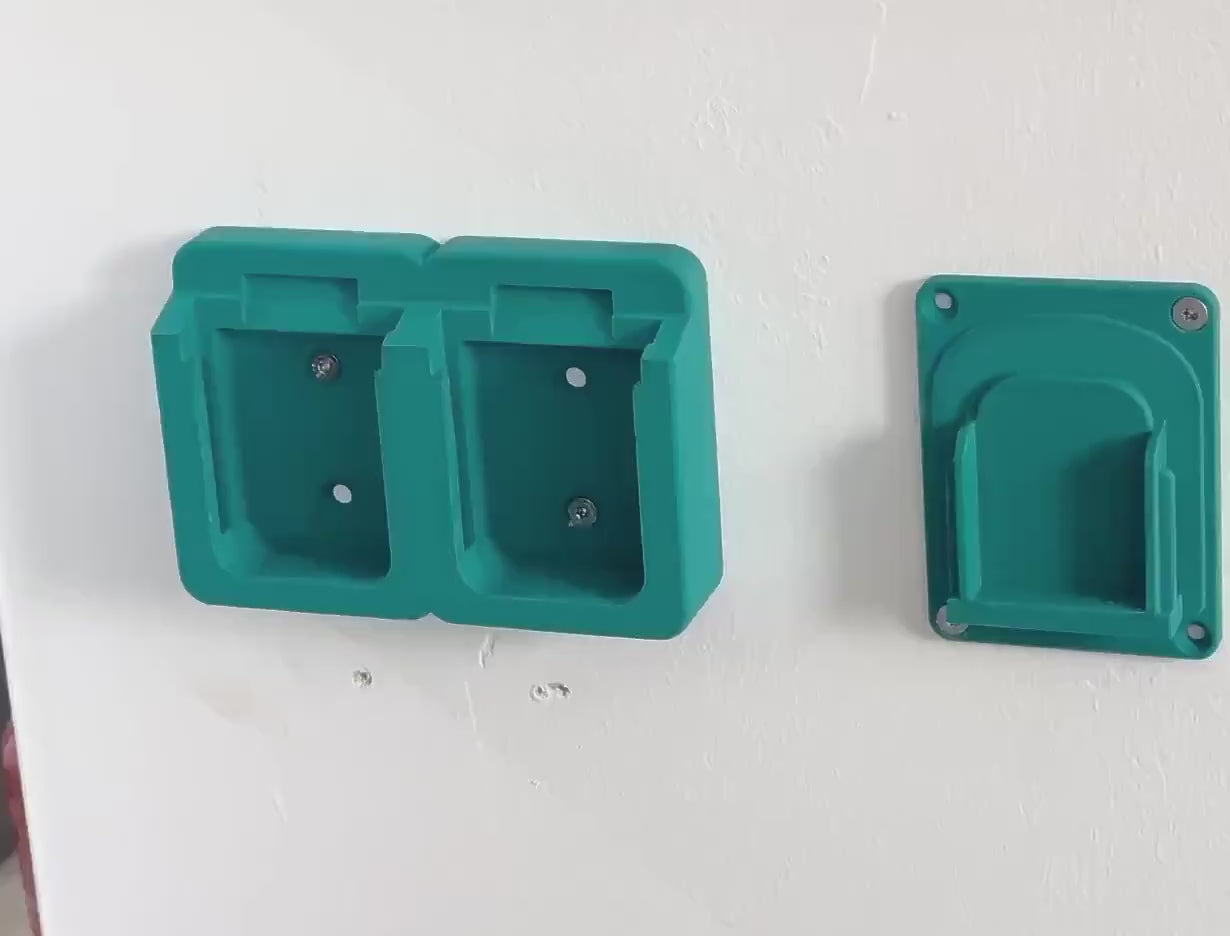 Akkuhalter für MAKITA | 18V | 14,4V | Wandhalterung | Wandhalter | Befestigung | Wall Mount | Battery Mount | Battery Holder