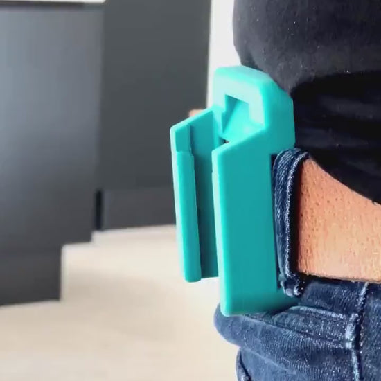 Akkuhalterung für den Gürtel - MAKITA 18V & 14,4V | Akkuhalterung | Halter | Befestigung | Gürtelhalterung | Gürtelcllip